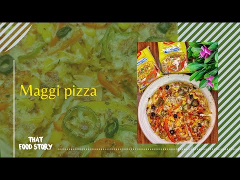 Maggi pizza recipe | easy pizza recipe | Easy maggi recipe | 5 mins snack | Easy evening snack