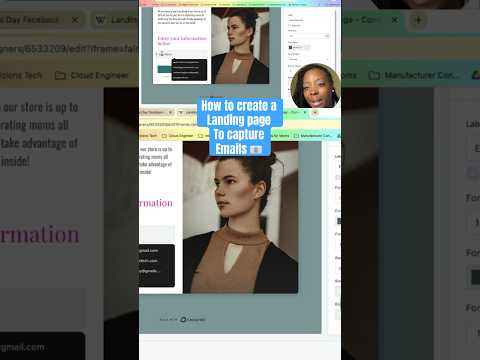How to create a landing page to capture emails 📧📧👩🏽‍💻📧