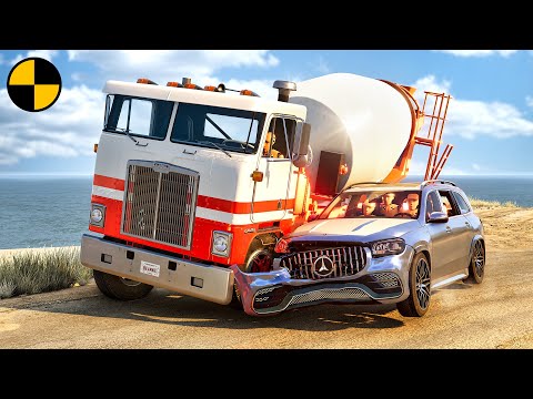 Unexpected Moments vs Cars 😱 BeamNG.Drive