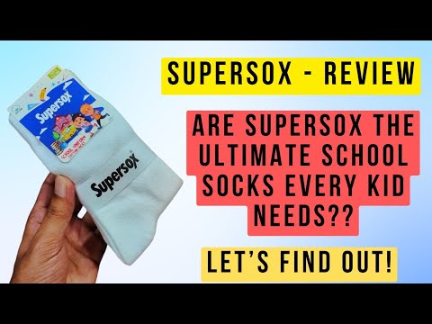 SuperSOX - Best White Cotton Socks for School Students | Comfort & Quality Review | ConsumerZilla