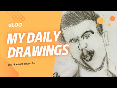 My daily drawings | drawings collection | My art work | Sketching and painting | Horror characters