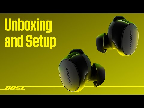 Bose QuietComfort Earbuds – Unboxing and Setup