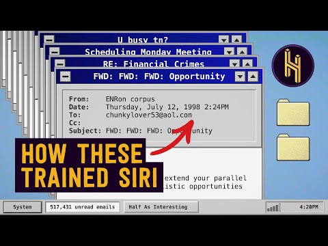 The 517,431 Emails That Trained Siri