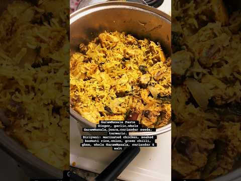 One pot Andhra Style Chicken Biriyani #biriyani #foodblogger #chickenbiryani #onepotbiryani #viral