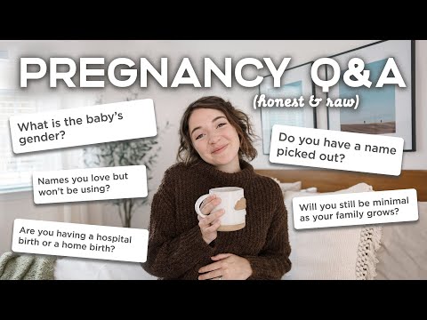 Have We Picked A Name? What's The Gender? Birth Plan? 💕 (Honest Pregnancy Q&A)