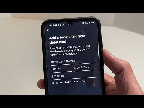 How to Add DEBIT CARD to Cash App (EASY)