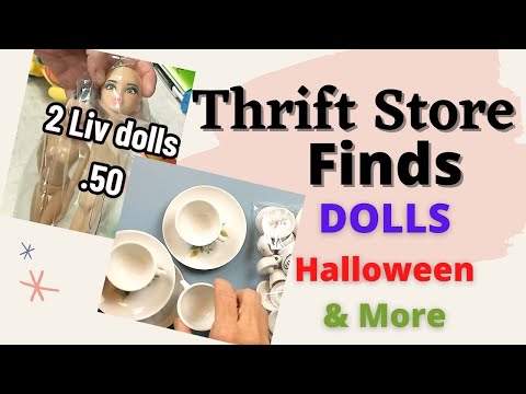 Scary Dolls Estate Sale 💜 // Thrift With Me \\ Doll Finds