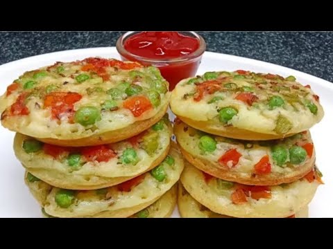 सिर्फ सूजी और मटर से बनाए कचोरी जैसा फूला फूला और टेस्टी नाश्ता | Nasta Recipe/Breakfast Recipe