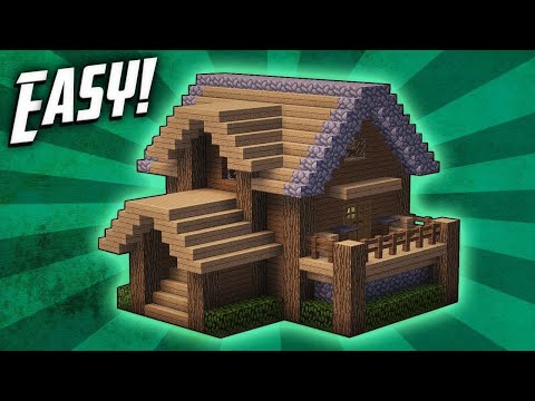 Minecraft: How To Build A Survival Starter House Tutorial