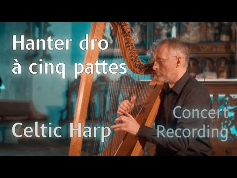 Suite Bretonnesque (2): Hanter dro à cinq pattes, live performance on Celtic harp