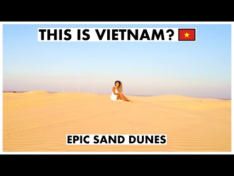 One of the BEST places to visit in Vietnam? 🇻🇳 The EPIC sand dunes of Mui Ne!