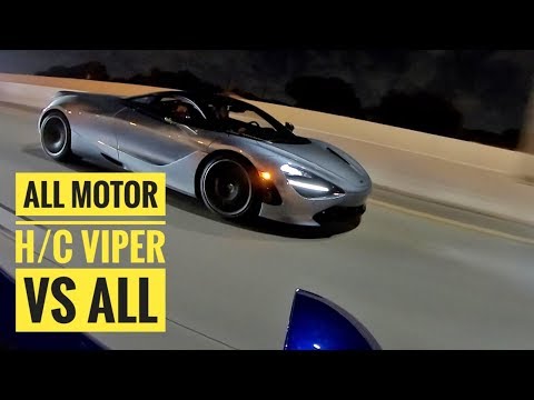 N/A Viper vs McLaren 720S | 6266 EVO X | HCI C6Z | GTRs | CTSV and more!!!