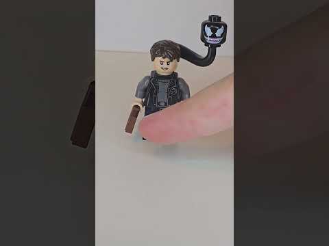 How to build Tom hardy eddie brock from venom trilogy minifigure