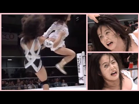 (Slow-Mo1) Cutie (Cuty) Suzuki in Action キューティー鈴木