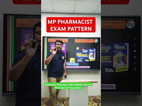 MP Pharmacist Exam Pattern 📕Imp. Subjects #mppharmacist #pharmacyindia #rrbpharmacist