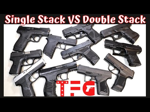 Single VS Double Stack 9mm (Beginner CCW Request) - TheFirearmGuy