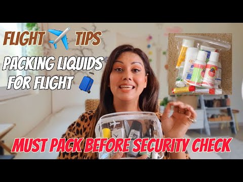 How to Carry Liquids In FLIGHT ? Travel Tips and Tricks | Mamta Sachdeva |TravelwithMamta