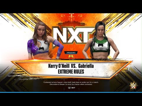 WWE 2K24: AWA Wrestling: Kerry vs Gabriella