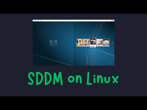 How to install and configure SDDM on Linux