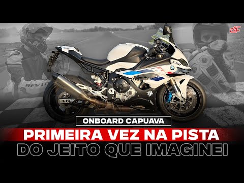 PRIMEIRA VEZ NA PISTA COM BMW S 1000 RR | PODE MANTER O SETUP QUE PASSEI PARA VOCÊS ELA FEZ BONITO