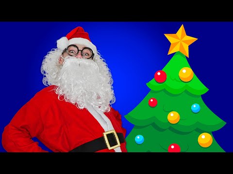 S A N T A | Kids Christmas Song | Nick and Poli - Nursery Rhymes