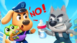 🔴LIVE | Police Taking Care of Baby | Educational Videos | Kids Cartoons | Sheriff Labrador | BabyBus