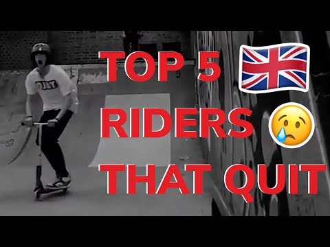 Top 5 UK Scooter Riders That Quit!