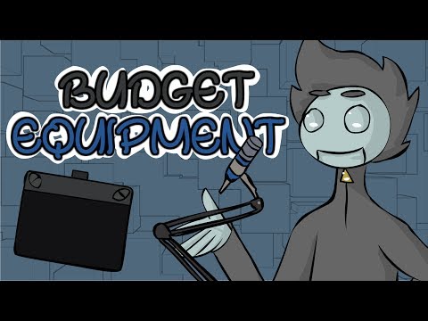 Making An Animation Channel: BUDGET EQUIPMENT!