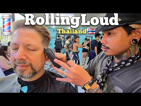 💈GOT THE VIP HAIRCUT! Rolling Loud Thailand 2024 (Hip Hop Fest w/ Lil Wayne & Wiz Khalifa) 🇹🇭