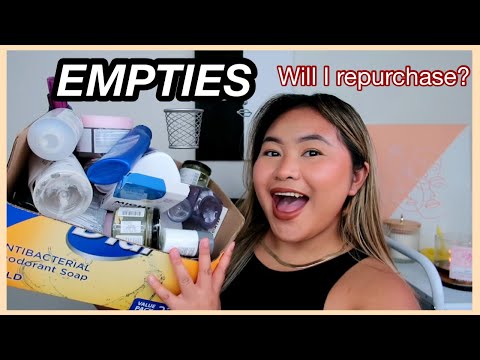 PRODUCTS I’VE USED UP | HUGE EMPTIES 2021