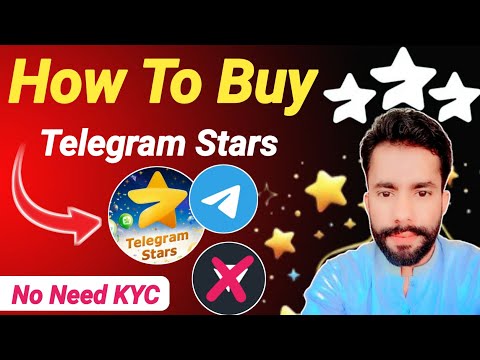 How To Buy Telegram Stars Without KYC Verification || Telegram Stars Kaisy Buy karain