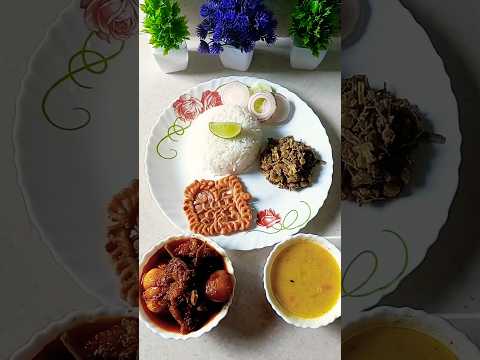 Mutton Thali 🍛🏡 #shorts #trending #viralvideo #ytshorts #homemade #mutton #youtubeshorts #thali