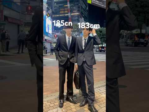 鬼バズった180cm以上のスーツ男子！