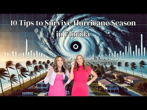 Staying Calm & Prepared: Surviving Hurricane Season in Florida 🌪 | 10 Tips from The Social Beaches