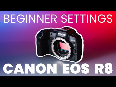 The BEST Settings for a Canon EOS R8!