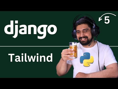 How to add tailwind in Django and super user