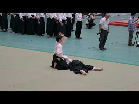 Yoki Ohba (Yamagata Prefecture) - 61st All Japan Aikido Demonstration at the Nippon Budokan