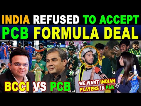 INDIA REFUSED TO ACCEPT PCB FORMULA DEAL | CAN PAK AFFORD BOYCOTT? | PAK CRYING REACTIONS