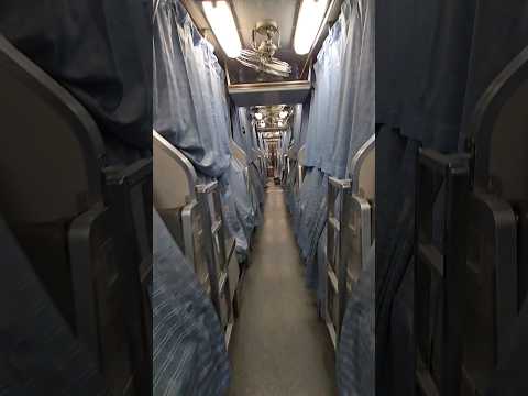 รถไฟนอนสายใต้ | Ready to sleep 😴 Overnight Sleeper train 2nd class #thaitran