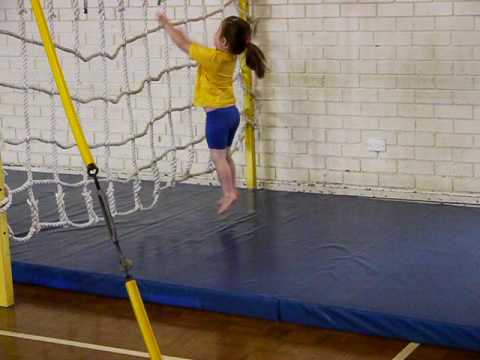 Jumping at Kindergym