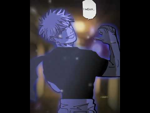 Gojo Satoru Manga Edit🔥-Jujutsu kaisen