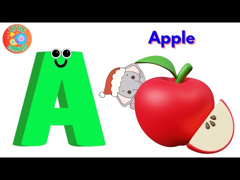 New ABC Phonics Song for 3 Years Old Kids - Learning Video