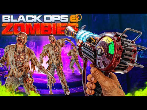 BLACK OPS 6 ZOMBIES  - "TERMINUS" FIRST GAMEPLAY WALKTHROUGH & SECRETS!