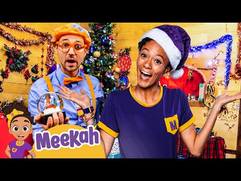 Meekah & Blippi's Snow Globe Christmas Adventure | Educational Videos for Kids | Blippi & Meekah TV