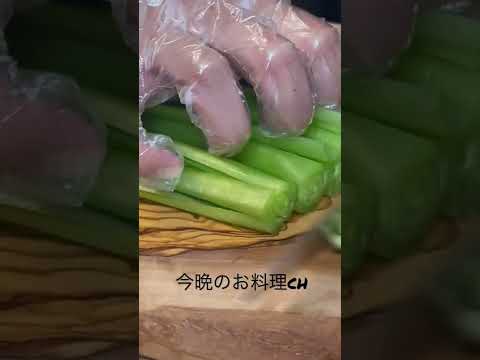 簡単、小松菜と牛肉のかた焼きそば！#shorts