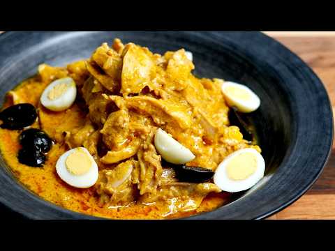 Aji de Gallina Inspired Chicken Curry