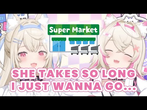 FuwaMoco and their experience at the supermarket