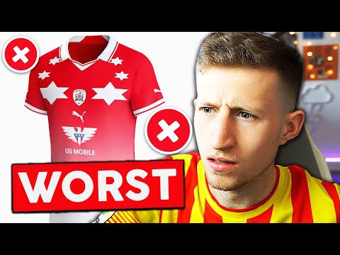 Top 10 Worst 2023/24 NEW Football Kits