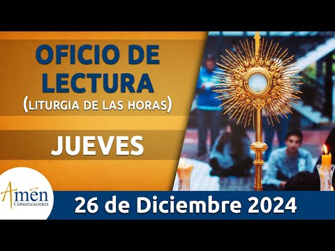 Oficio de Lectura de hoy Jueves 26 Diciembre 2024 l Padre Carlos Yepes l Católica l Dios