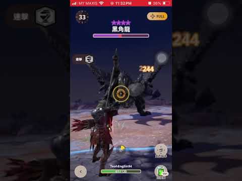 MHN 10-5黑角龍弓 VS 9星黑角龍